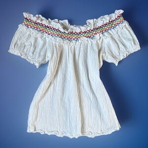 Vintage Y2K B True Off Shoulder Top Size XS